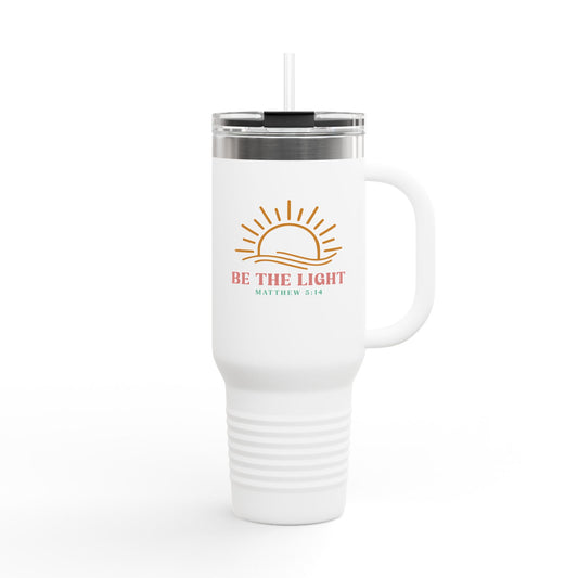 "Be The Light" Matthew 5:14 Insulated Travel Mug