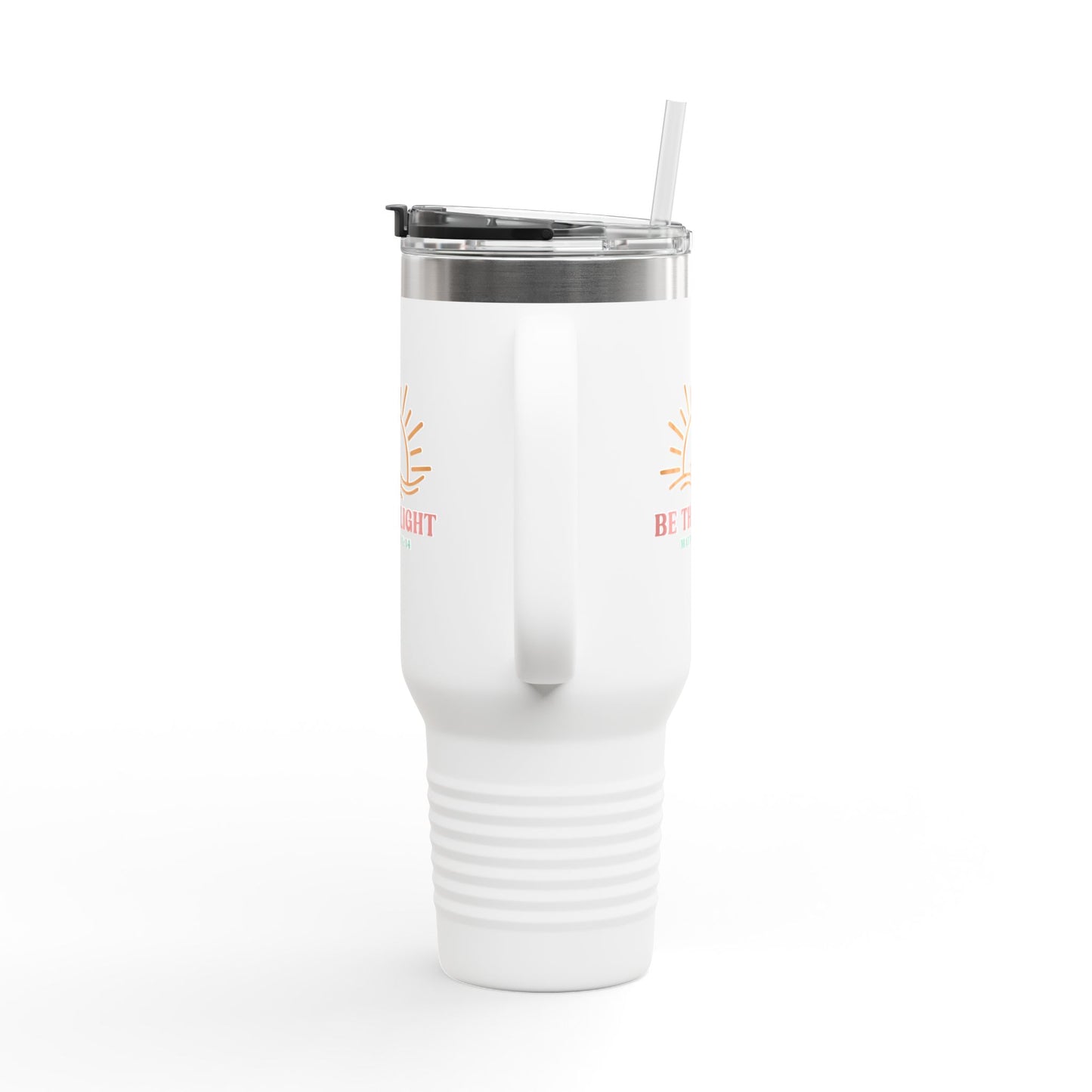 "Be The Light" Matthew 5:14 Insulated Travel Mug