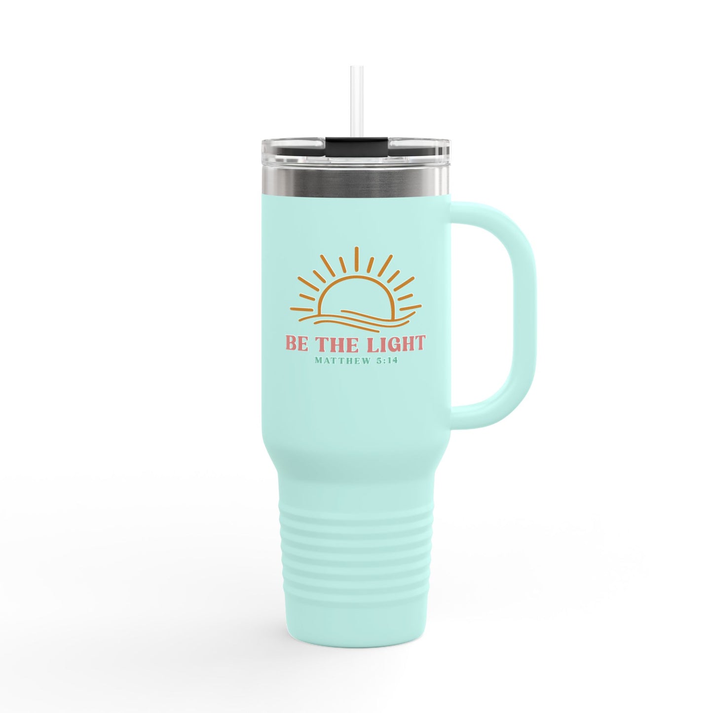 "Be The Light" Matthew 5:14 Insulated Travel Mug