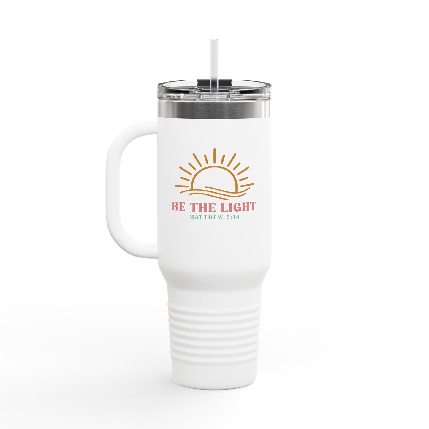 "Be The Light" Matthew 5:14 Insulated Travel Mug