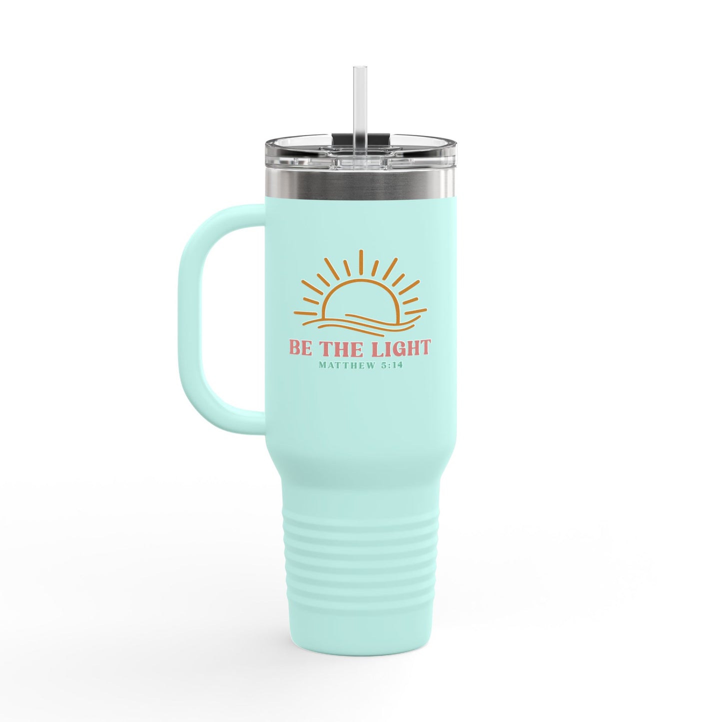 "Be The Light" Matthew 5:14 Insulated Travel Mug